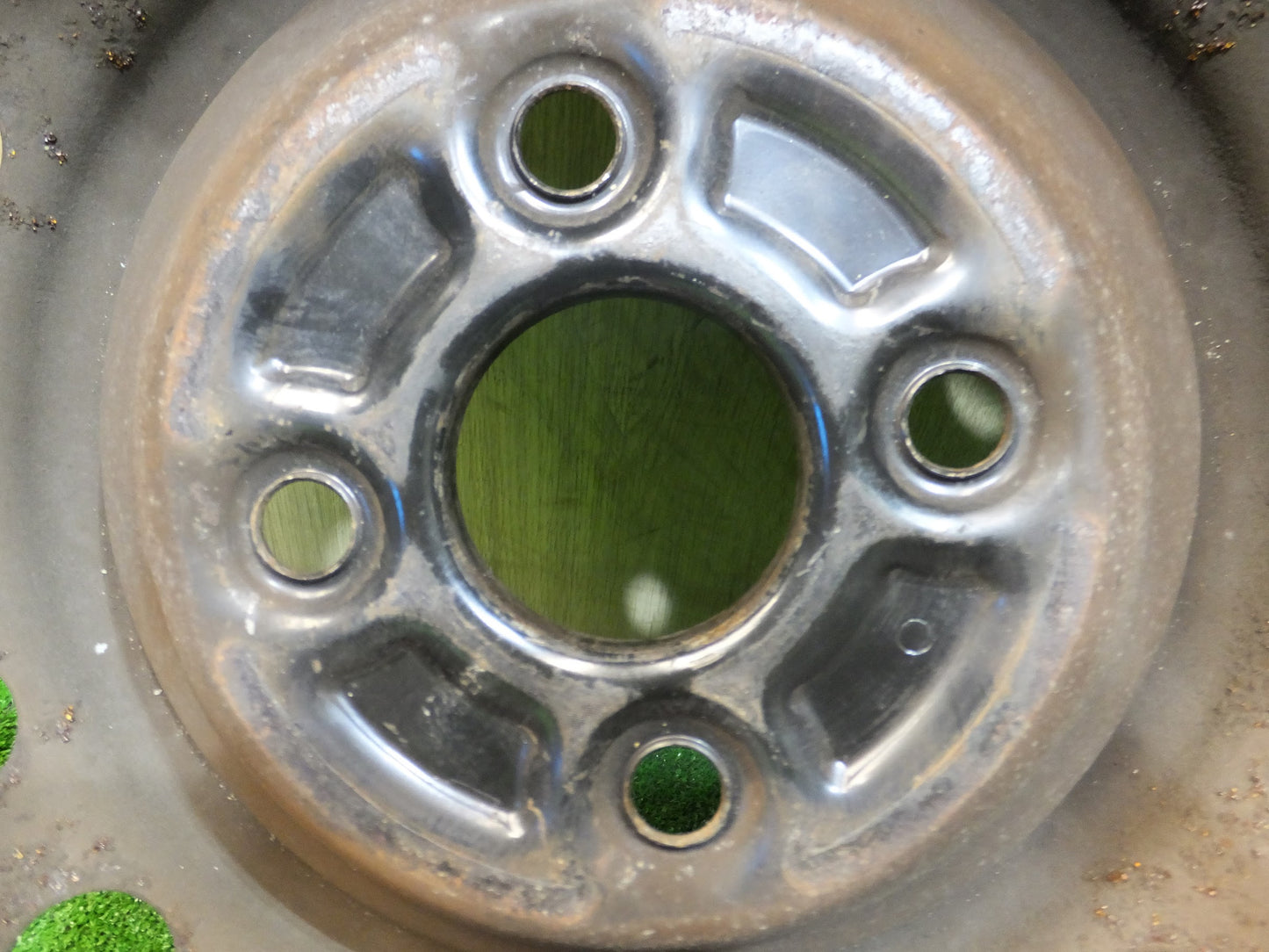 [送料無料]バリ溝！9.5分★スタッドレス 185/70R14 トーヨー ガリット G5 鉄 ホイール 14インチ PCD100/4H★2080511Hス