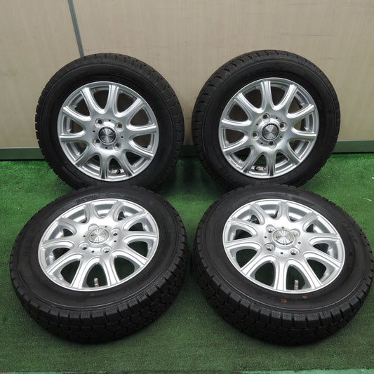 *送料無料*超バリ溝!22年!キレイ!9.5分以上★スタッドレス 155/65R13 グッドイヤー アイスナビ7 LAUFBAHNⅡ 13インチ PCD100/4H★3122002NJス