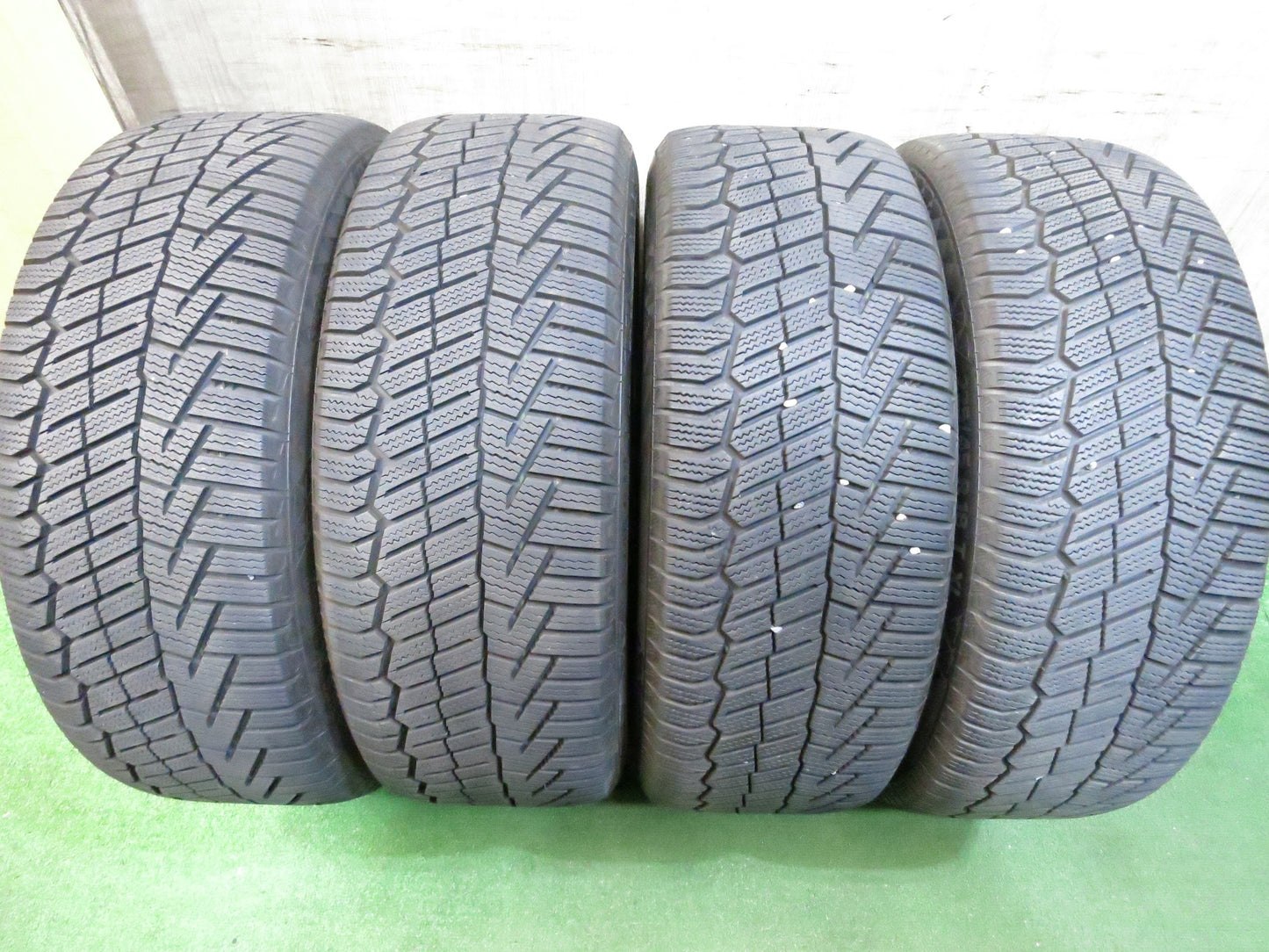 [送料無料]バリ溝！19年！キレイ！9.5分以上★ベンツ Aクラス W177 純正 225/45R18 スタッドレス コンチネンタル ノースコンタクト NC6 PCD112/5H★3022406Hス