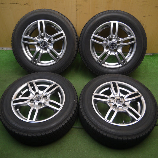 *送料無料*バリ溝！8.5分★VW UP等 SPORT TECHNIC 165/70R14 スタッドレス ヨコハマ アイスガード iG30 スポーツテクニック PCD100/4H★3121205Hス