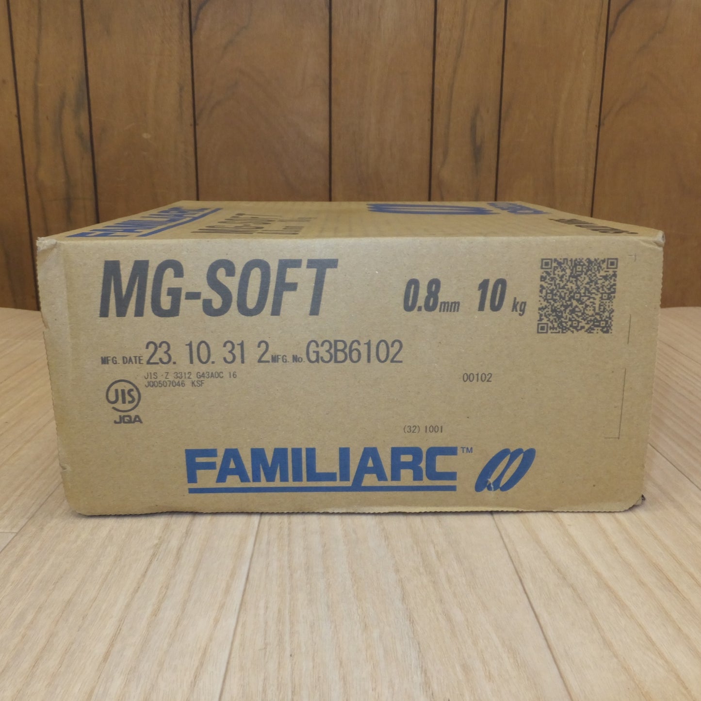 [送料無料] 未使用★神戸製鋼所 KOBELCO 軟鋼ソリッドワイヤ FAMILIARC MG-SOFT 0.8mm 10kg(3)★