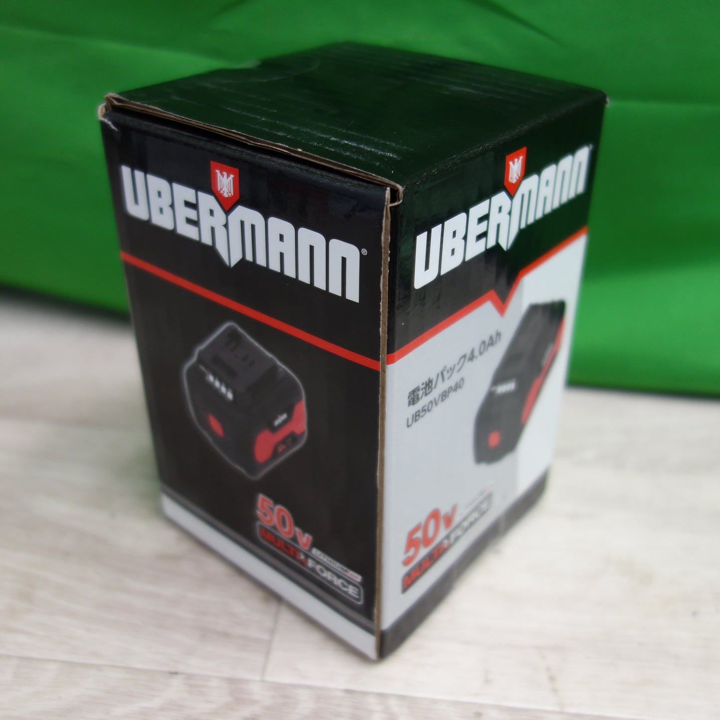 [送料無料] 未使用☆UBERMANN バッテリー 電池パック UB50VBP40 4.0Ah DC50V☆