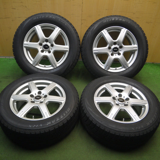 *送料無料*バリ溝!キレイ!9分★スタッドレス 215/60R16 ブリヂストン ブリザック VRX TOPRUN トップラン 16インチ PCD114.3/5H★4011202Hス