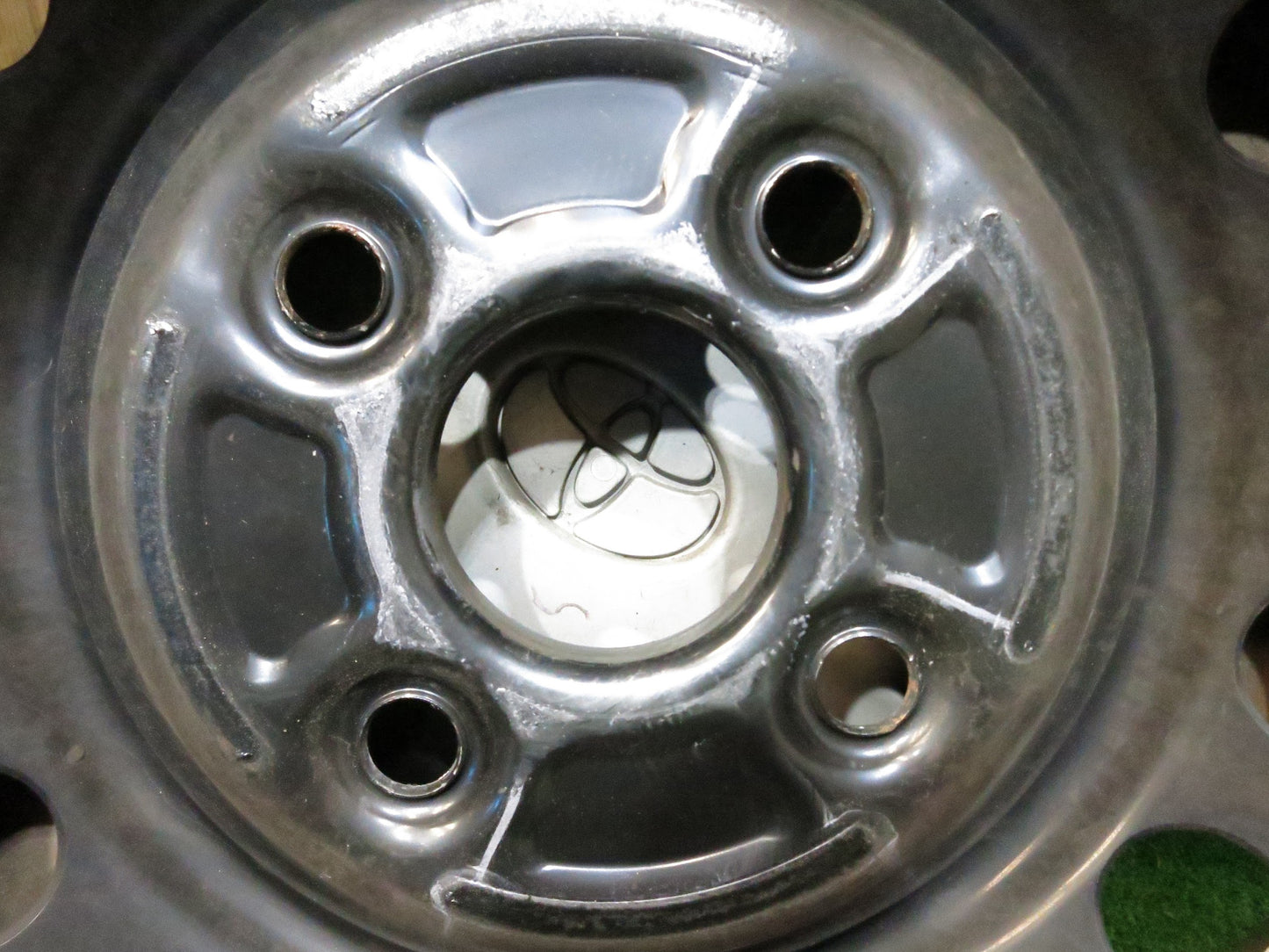 [送料無料]バリ溝！21年！ほぼ10分★トヨタ プロボックス 純正 スチール 155/80R14 88/86N スタッドレス ブリヂストン ブリザック VL1 PCD100/4H★3011703Hス