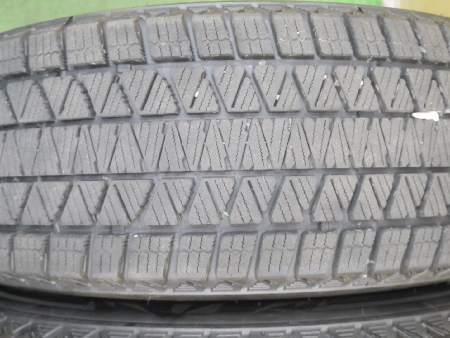 [送料無料]バリ溝！21年！キレイ！9.5分★スタッドレス 225/65R17 ブリヂストン ブリザック DM-V3 WAREN HOTSTUFF ヴァーレン 17インチ PCD114.3/5H★3021503クス