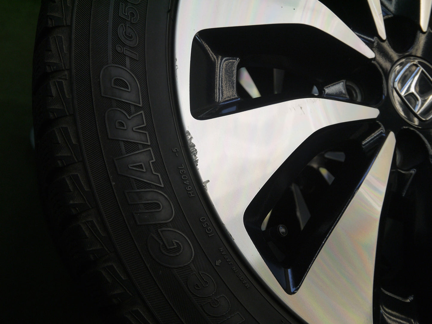 [送料無料]4本価格★ホンダ CR6 アコード ハイブリッド 純正 225/50R17 スタッドレス ヨコハマ アイスガード iG50 17インチ PCD114.3/5H★3021801クス