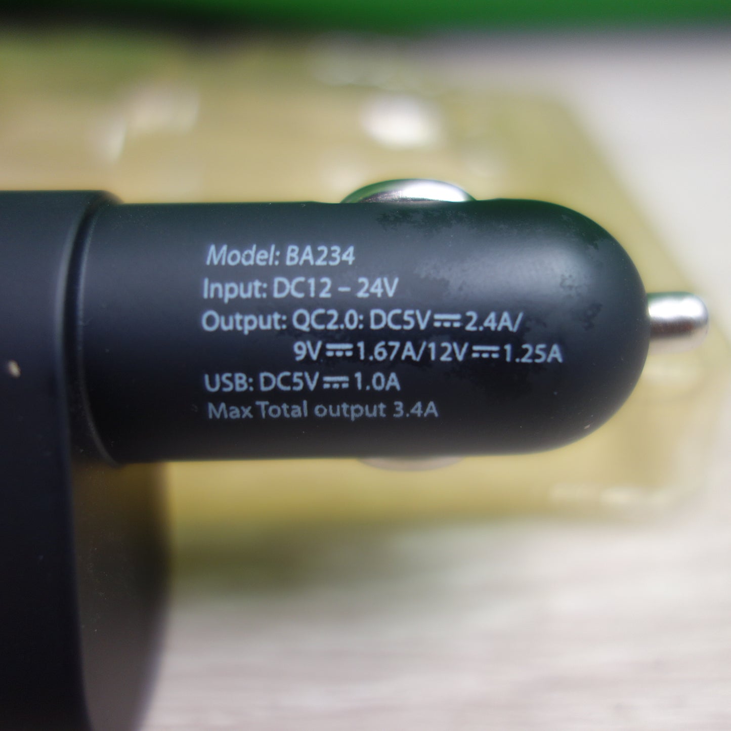 *送料無料*キレイ☆Snap-on スナップオン USB カーチャージャー BWL2830CCB BA234 クイックチャージ QUICK CHARGE☆