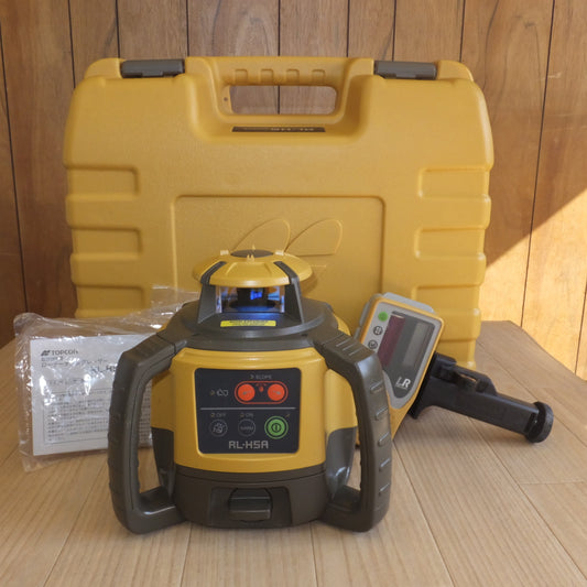 [送料無料] キレイ★トプコン TOPCON ローテーティングレーザー RL-H5A　レベルセンサー LS-80L　HOLDER-6　セット★