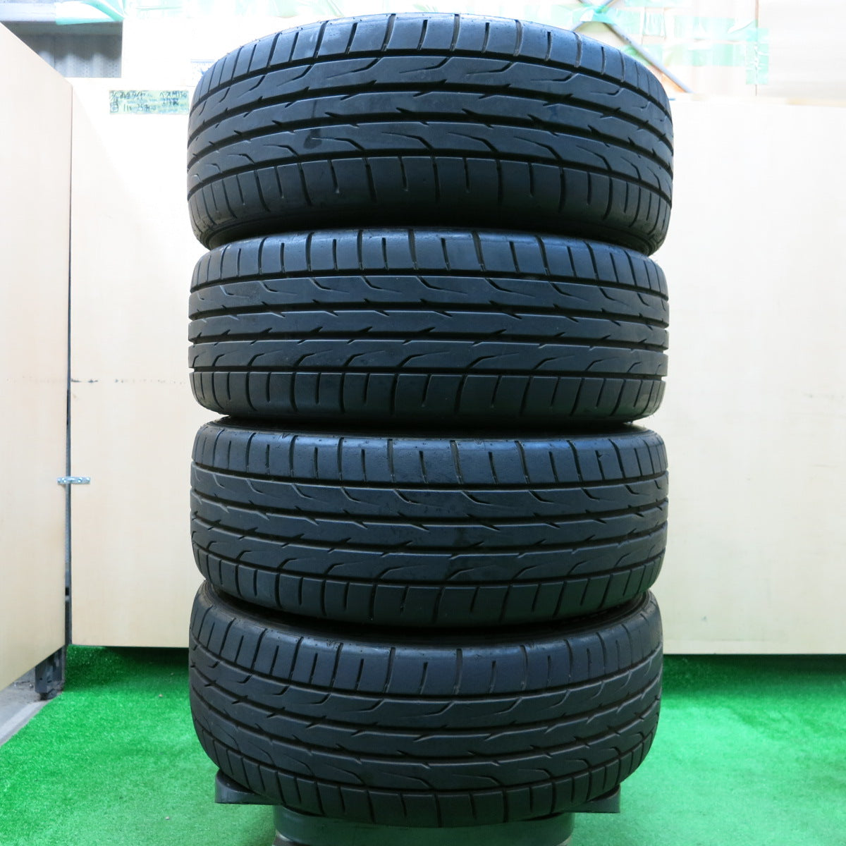 *送料無料*バリ溝！キレイ！9分★SSR GTX01 タナベ 205/45R17 ダンロップ ディレッツァ DZ102 17インチ PCD100/4H★3112802イノ