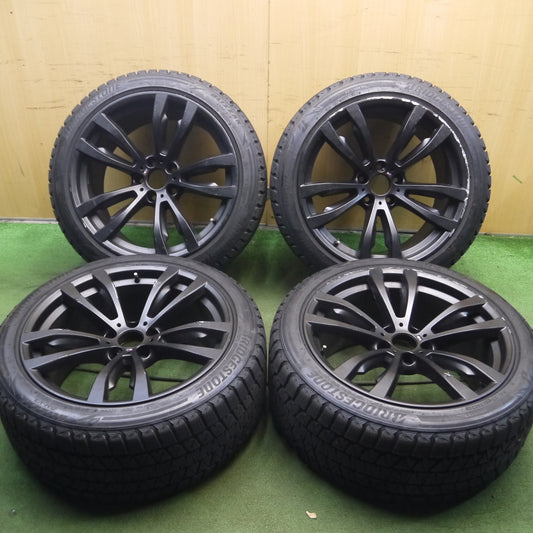 *送料無料* バリ溝!21年!9.5分★BMW X5 F15 純正 275/40R20 スタッドレス ブリヂストン ブリザック DM-V3 20インチ PCD120/5H★4020208Hス