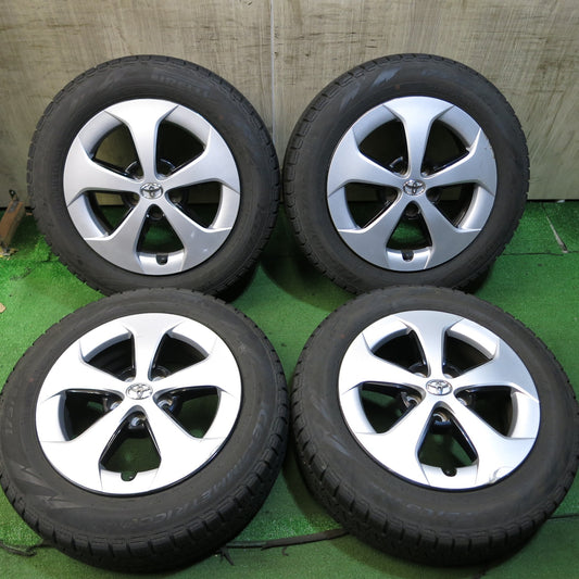 [送料無料]4本価格★トヨタ 30系 プリウス 純正 175/65R15 スタッドレス ピレリ アイスアシンメトリコ プラス 15インチ PCD100/5H★3042615Hス
