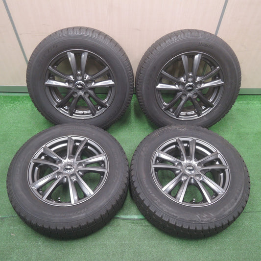 [送料無料]バリ溝！キレイ！9.5分★スタッドレス 195/65R15 トーヨー ガリット G5 オブザーブ ガリット GIZ NIRVANA NV ニルバーナ PCD114.3/5H★3101707SYス