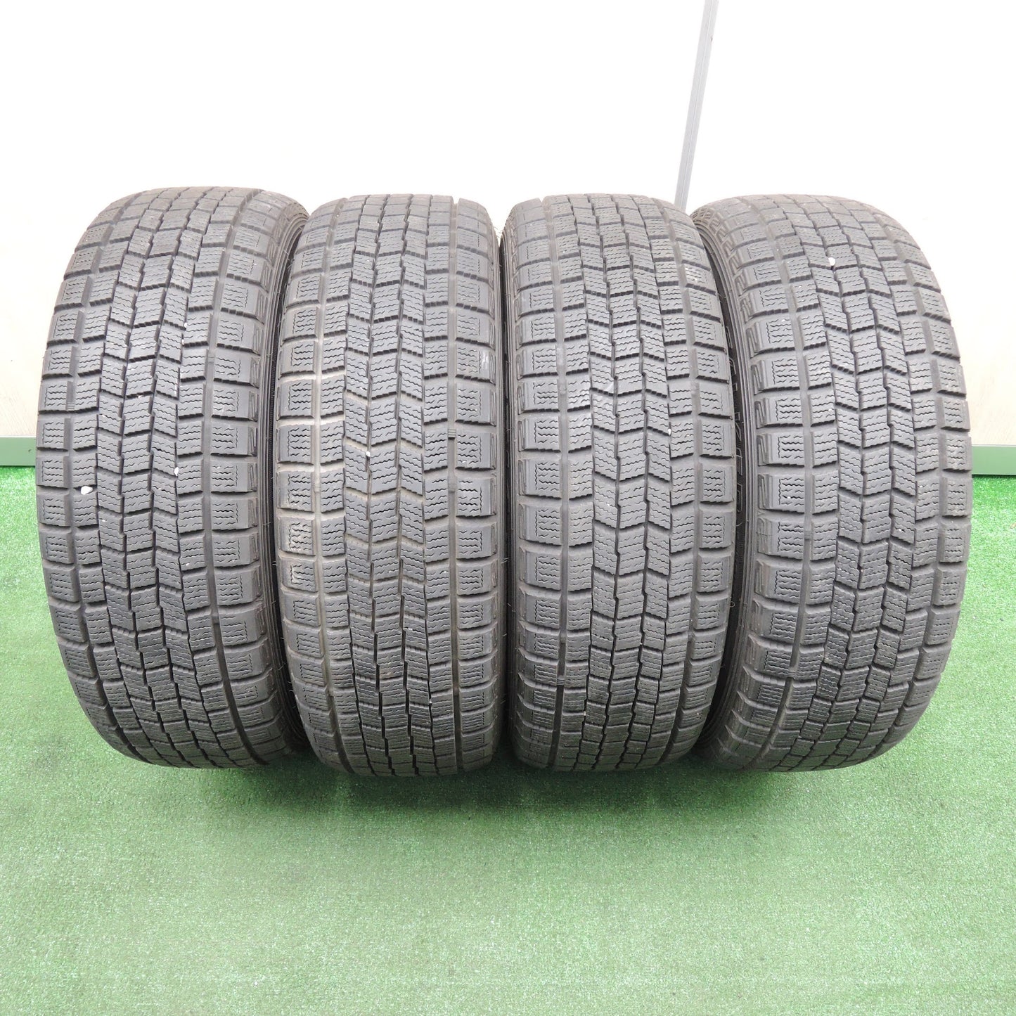 [送料無料]バリ溝！9.5分★WORK Script STEEZ STZ-SCRIPTT02/N 195/65R15 スタッドレス ファルケン エスピア EPZ 15インチ PCD114.3/5H ワーク★3112107TNス