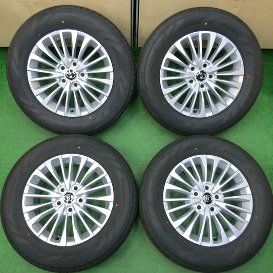 *送料無料*新車外し!23年★トヨタ 40系 ヴェルファイア 純正 225/65R17 ヨコハマ アドバン V03 17インチ PCD120/5H★4011008イノ