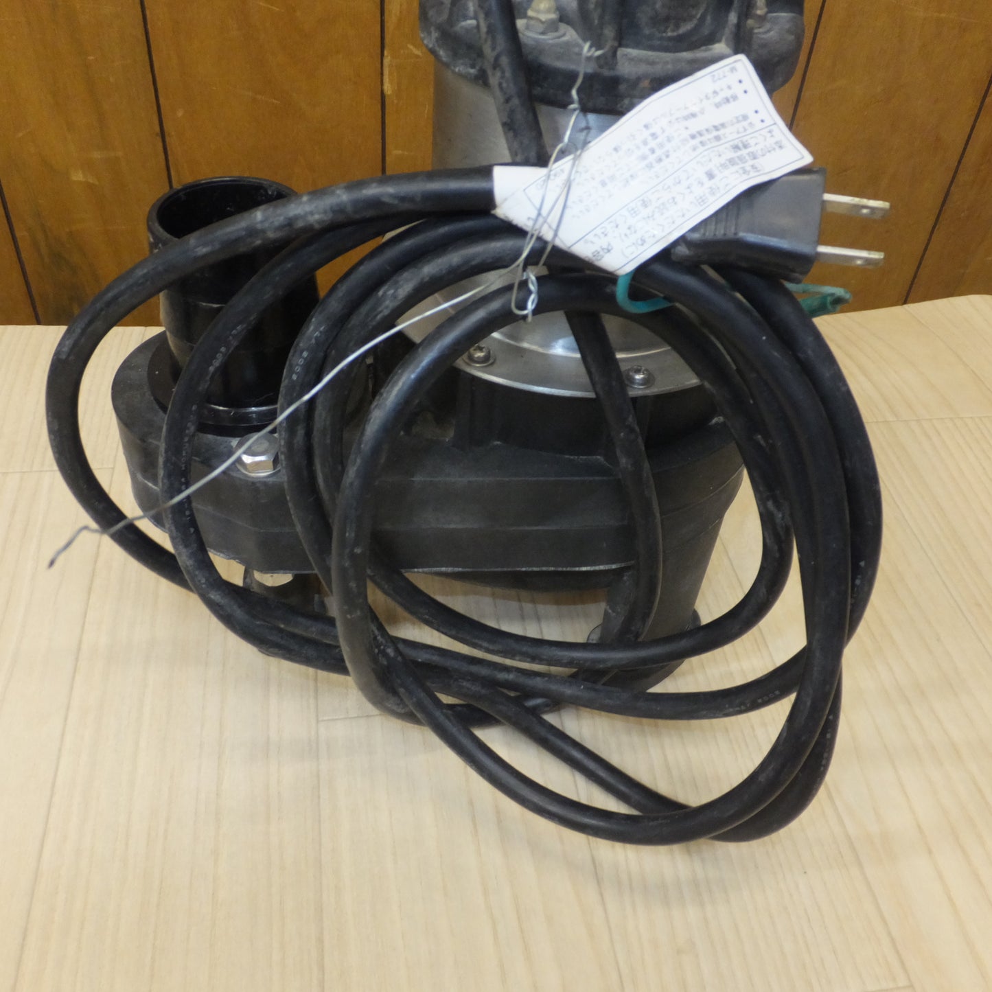 [送料無料]★鶴見製作所 ツルミポンプ 汚物用水中ハイスピンポンプ 50PMU2.15S　口径 50mm 全揚程 3.5m 吐出量 100L/min　100V 50Hz★