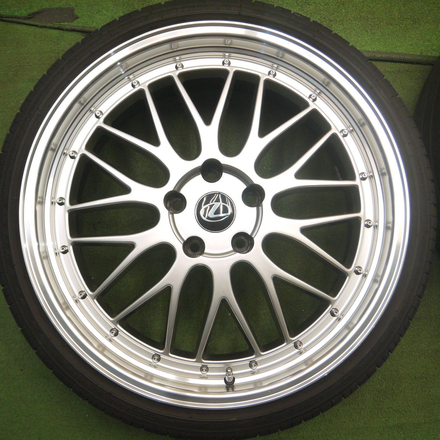 [送料無料]4本価格★BBS LM タイプ レクサス BMW 等 225/35R20 245/30R20 トライアングル SPORTEX TSH11 20インチ PCD120/5H★3100207Hノ