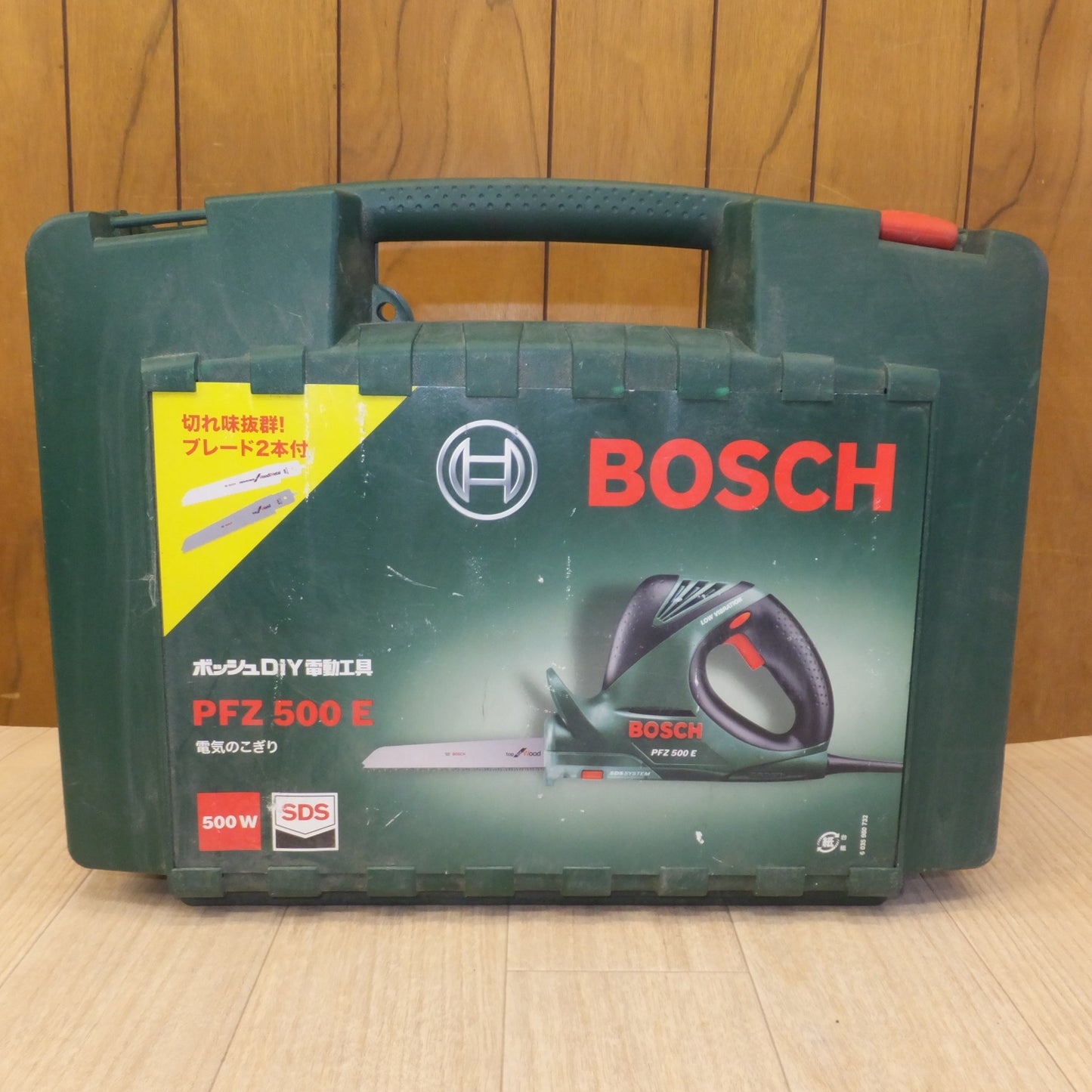 [送料無料] ★ボッシュ BOSCH 電気のこぎり PFZ500E　100V～ 50/60Hz 5.3A 500W★