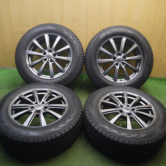*送料無料*超バリ溝！21年！キレイ！9.5分以上★スタッドレス 235/65R18 ヨコハマ アイスガード G075 GRASS グラス 18インチ PCD114.3/5H★4011605Hス