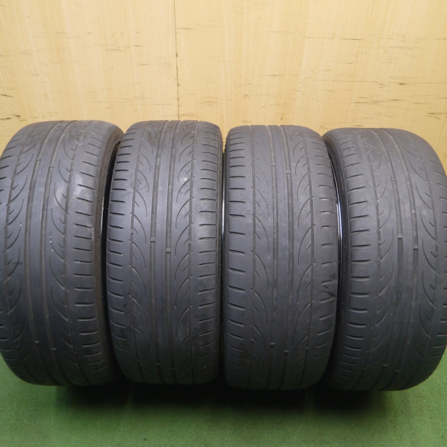 *送料無料* キレイ★86 BRZ 等 ADVAN Racing RZ2 225/35R19 ハンコック ベンタス V12 evo2 アドバン レーシング PCD100/5H★4022004Hノ