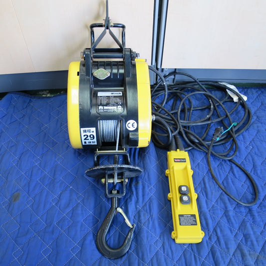 [送料無料] キレイ☆KIO-Winch 電動 ウインチ SK-160 160kg 電動 工具 ウィンチ☆