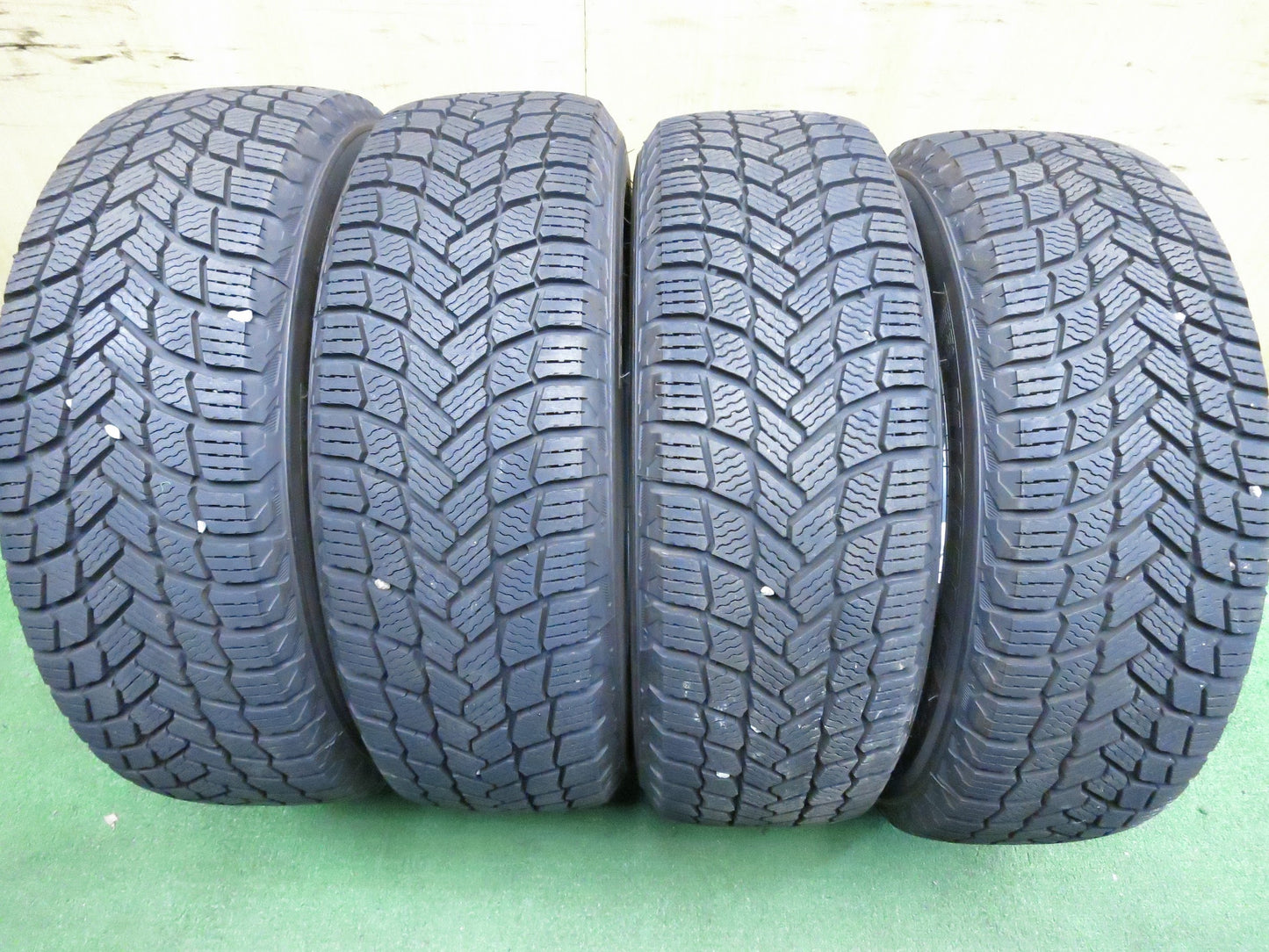 [送料無料]超バリ溝！20年！ほぼ10分★スタッドレス 185/65R15 AGA ミシュラン X-ICE SNOW 15インチ PCD100/5H★3010607Hス