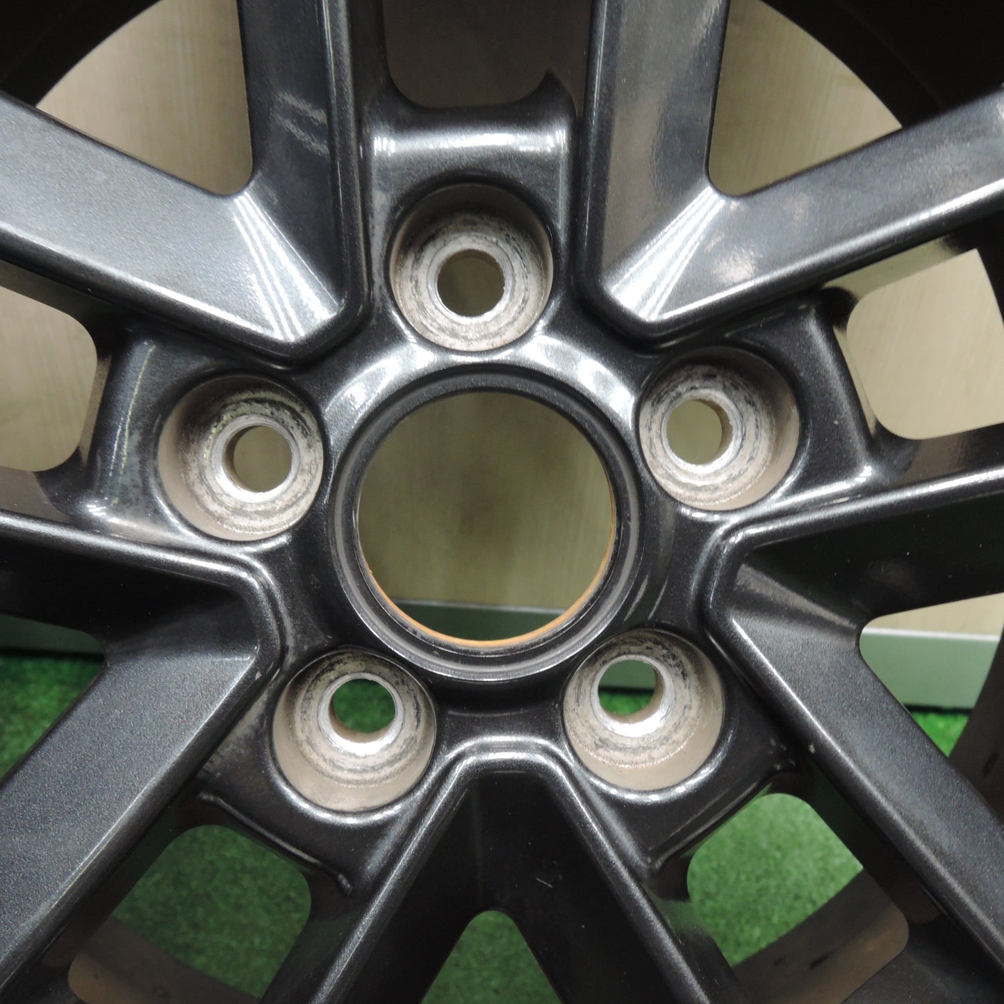 *送料無料* バリ溝！8.5分★スバル GP7 XV 純正 225/55R17 ブリヂストン レグノ GRV2 17インチ PCD100/5H★4022502HAノ