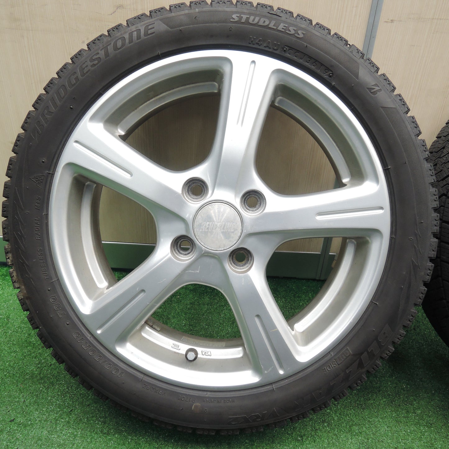 *送料無料*4本価格！19年★スタッドレス 165/50R15 ブリヂストン ブリザック VRX2 REVERLINE 15インチ PCD100/4H★3111715NJス
