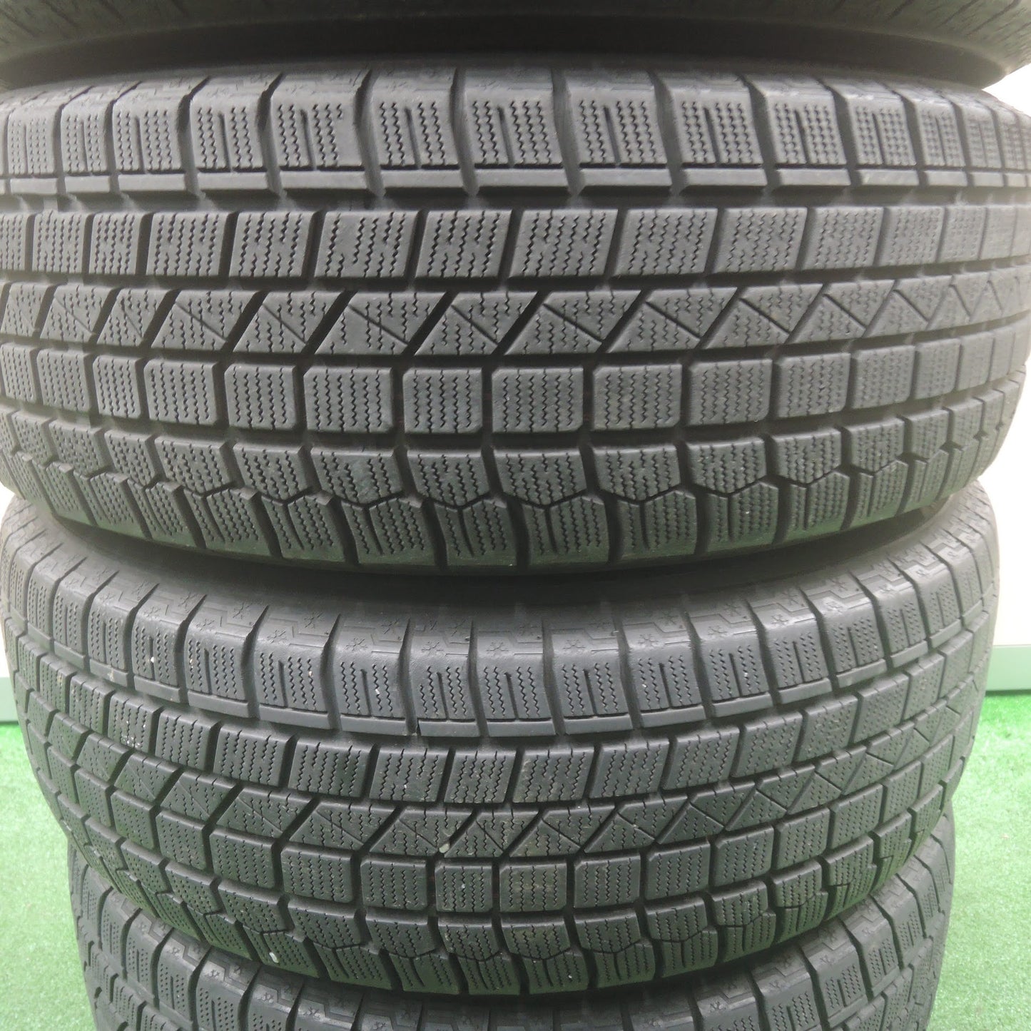 [送料無料]バリ溝！8.5分★ホンダ エリシオン 純正 225/65R17 スタッドレス ケンダ アイステック ネオ 17インチ PCD114.3/5H★3111307SYス