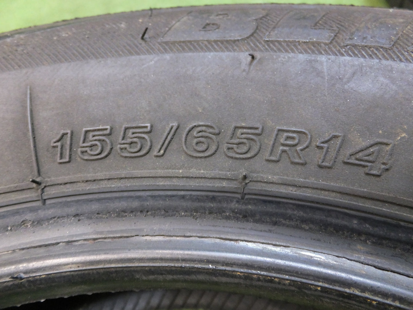 [送料無料]バリ溝！18年！8.5分★スタッドレス 155/65R14 ブリヂストン ブリザック VRX タイヤ 14インチ タント ムーヴ ワゴンR 等 軽自動車★2071109Hスタ