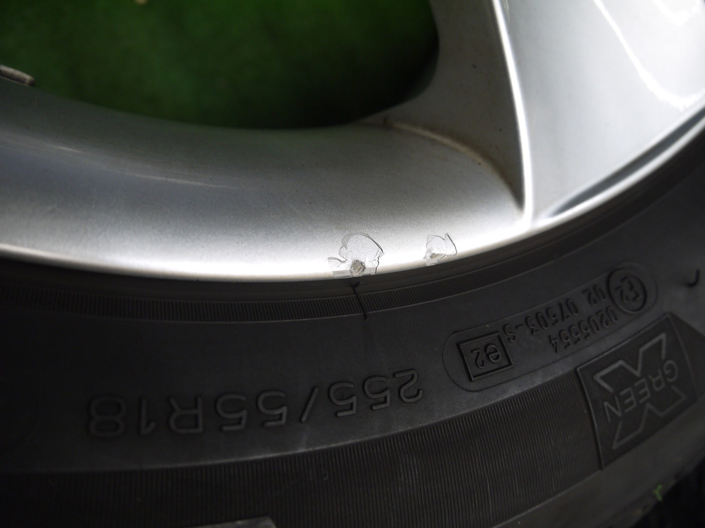 [送料無料]4本価格★BMW X5 純正 255/55R18 スタッドレス ミシュラン LATITUDE X-ICE 18インチ PCD120/5H★2091406アス
