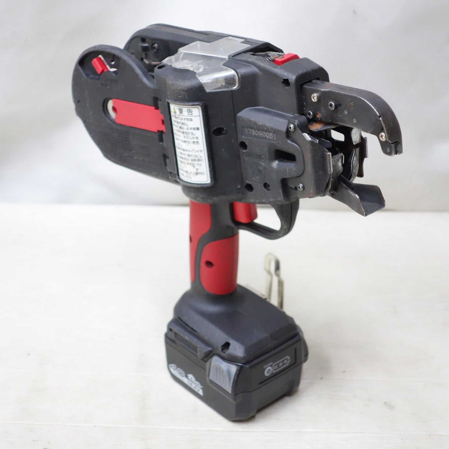[送料無料] キレイ◆MAX マックス 充電式 鉄筋結束機 リバータイア RB-399A 14.4V JP-L91440A バッテリー2個 充電器付き 電動工具◆