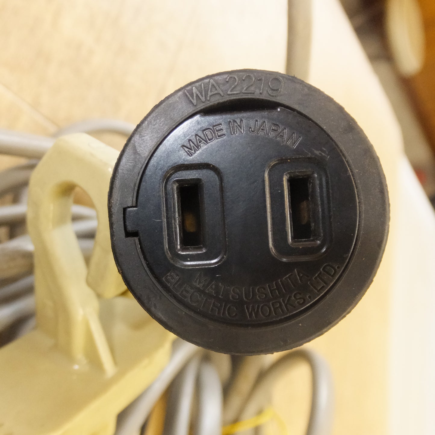 [送料無料]★松下電器 National 電球ソケット8個付き 電気コード 2点 セット　コネクタ型番 WA2219★