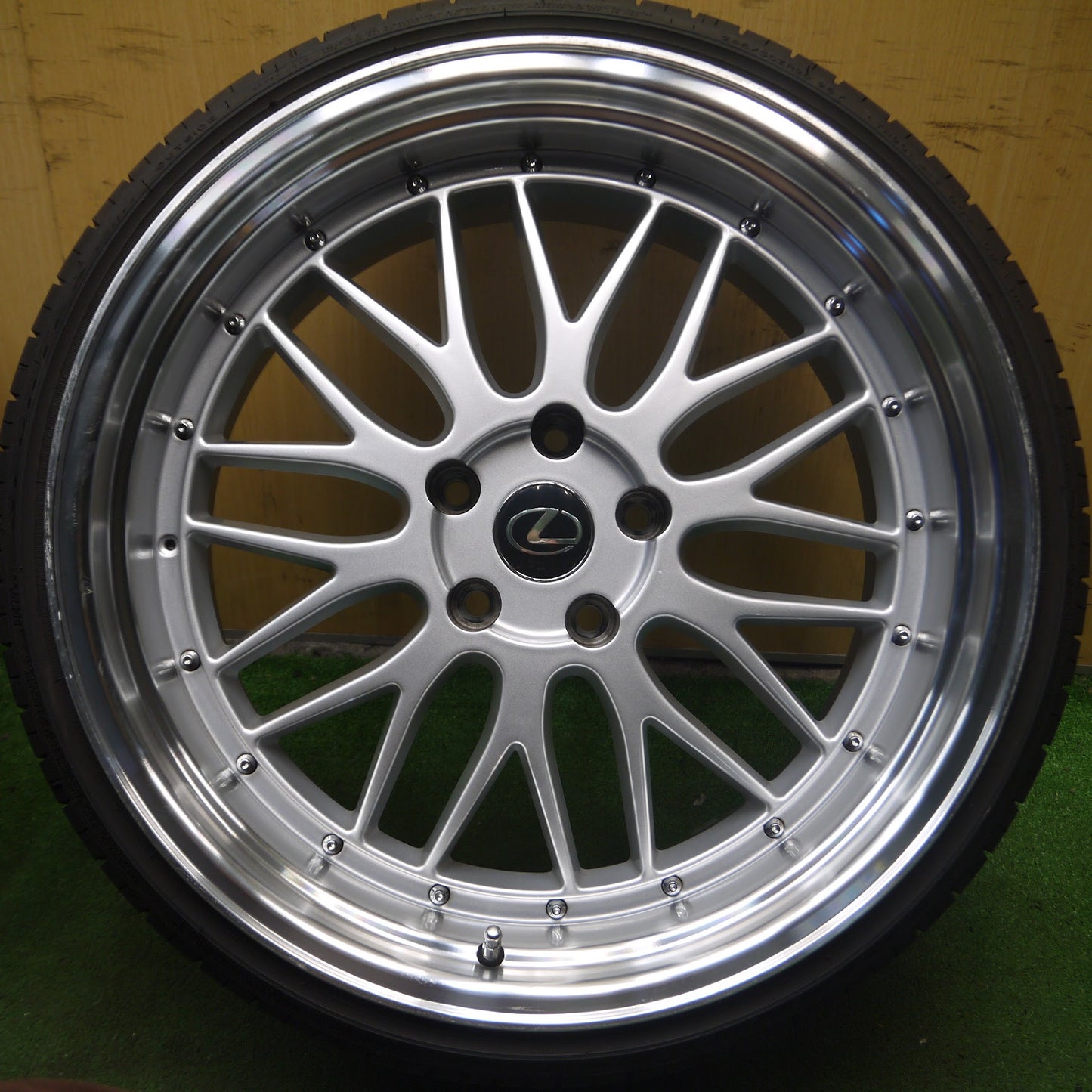 [送料無料]4本価格★BBS LM タイプ レクサス BMW 等 225/35R20 245/30R20 トライアングル SPORTEX TSH11 20インチ PCD120/5H★3100207Hノ