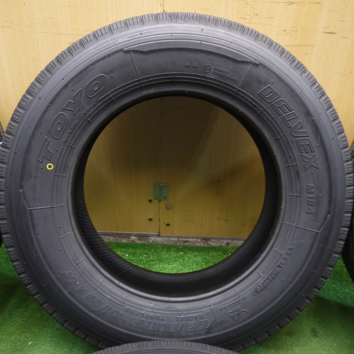 [送料無料]未使用！6本セット 23年★175/80R15 101/99N トーヨー デルベックス M134 DELVEX 15インチ タイヤ パジェロミニ バン 等★3071706クノタ