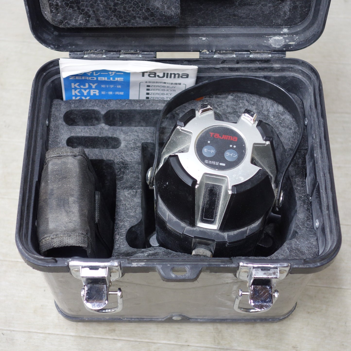 [送料無料] ◆Tajima タジマ レーザー墨出し器 ZB ZEROBLUE ゼロブルー ZEROB-KY 墨出器 RCV-G 受光器付き◆