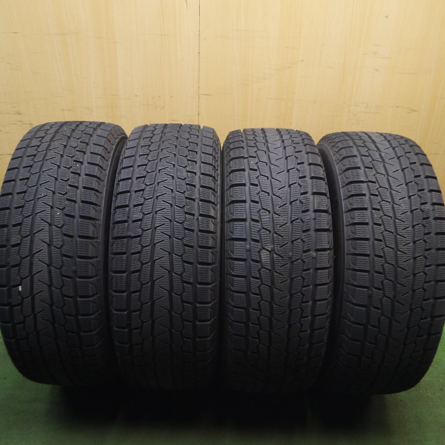 *送料無料*超バリ溝！20年！キレイ！9.5分以上★スタッドレス 265/65R17 ヨコハマ アイスガード G075 SEIN ザイン 17インチ PCD139.7/6H プラド等★3122208Hス