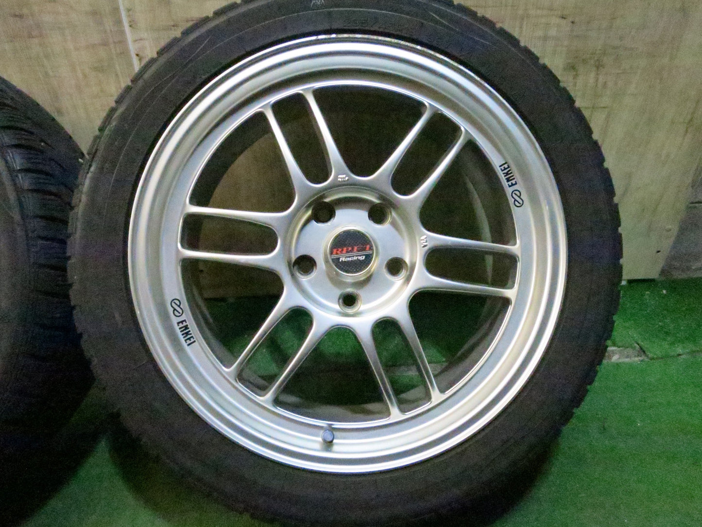 [送料無料]4本価格★RPF1 Racing ENKEI 235/45R18 スタッドレス ナンカン NK SNOW SV-2 エンケイ 18インチ PCD114.3/5H★3031009Hス
