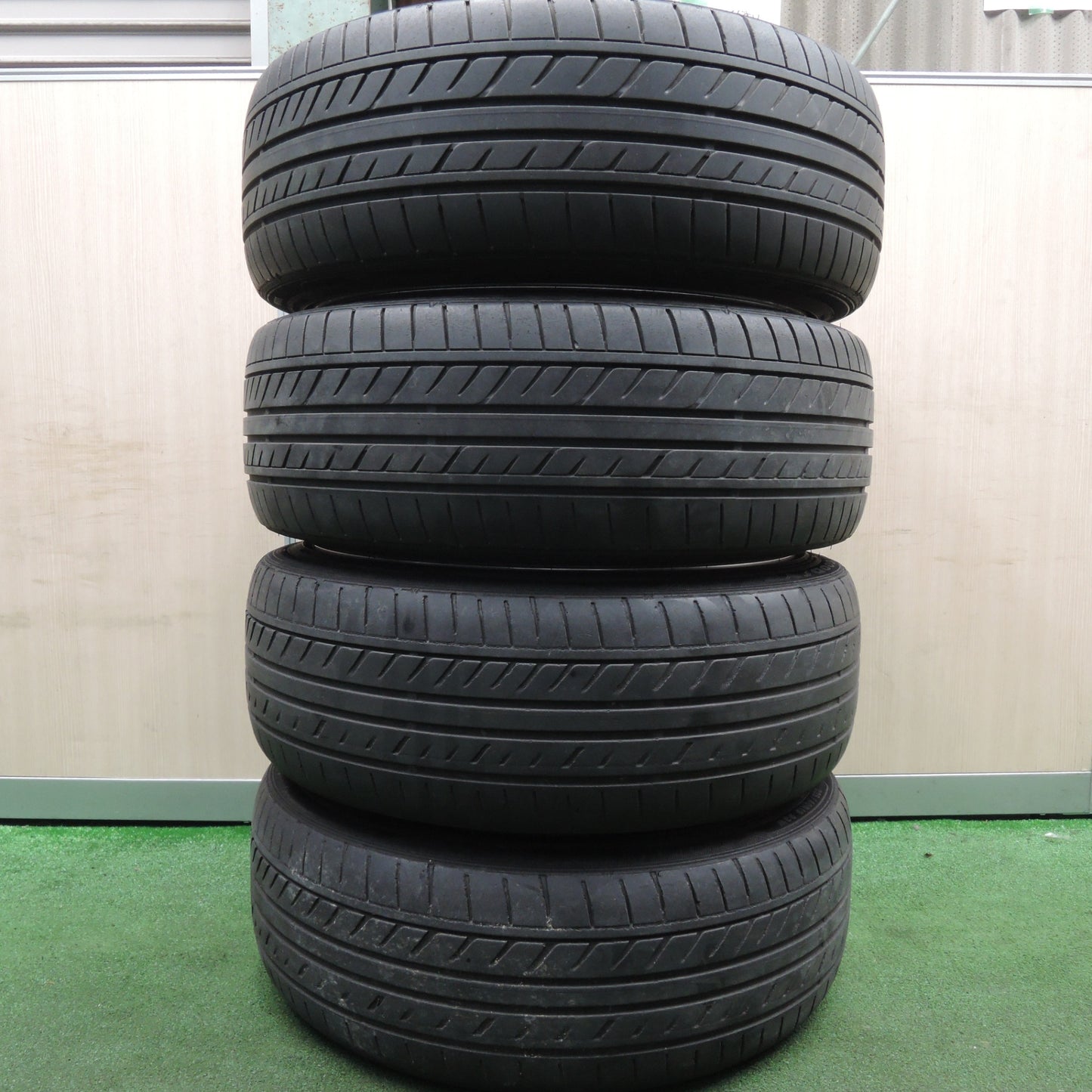 *送料無料* 4本価格★RAYS HOMURA 2X7 225/40R19 グッドイヤー イーグル LS EXE レイズ ホムラ 19インチ PCD114.3/5H★4021714HAノ