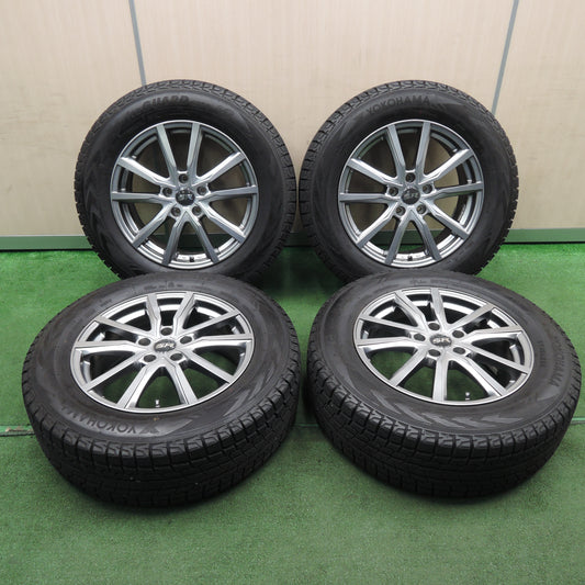 *送料無料*バリ溝!キレイ!9.5分★スタッドレス 225/65R17 ヨコハマ アイスガード G075 STRANGER ストレンジャー 17インチ PCD114.3/5H★3121302NJス