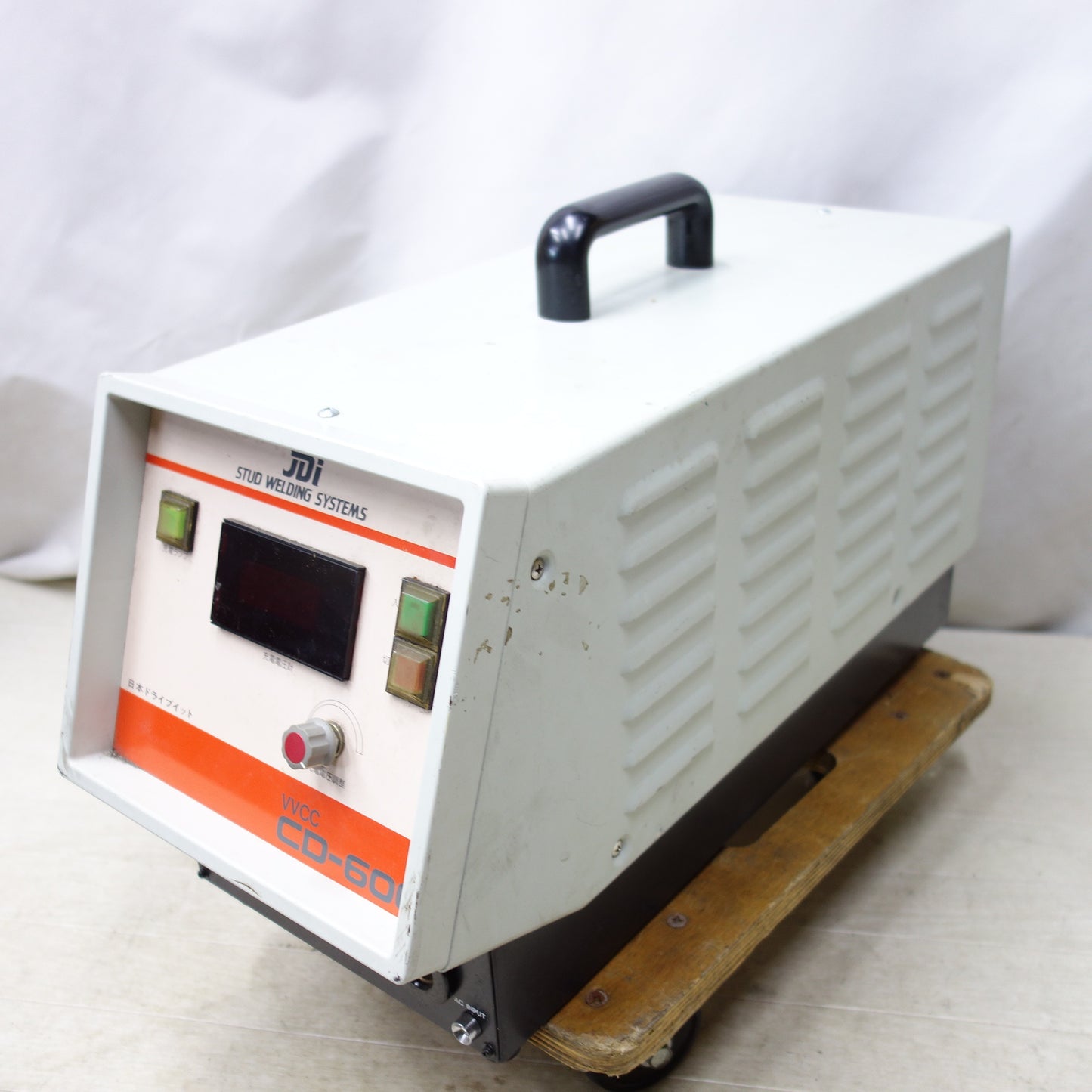 [送料無料] ◆日本ドライブイット JDI STUD WELDING スタッド溶接機 CD-600 溶接機 1993年製 100V 50/60Hz◆