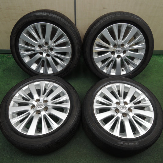 *送料無料* 4本価格★トヨタ 20系 アルファード ヴェルファイア 純正 235/50R18 トーヨー トランパス R30 18インチ PCD114.3/5H★4021004HAノ