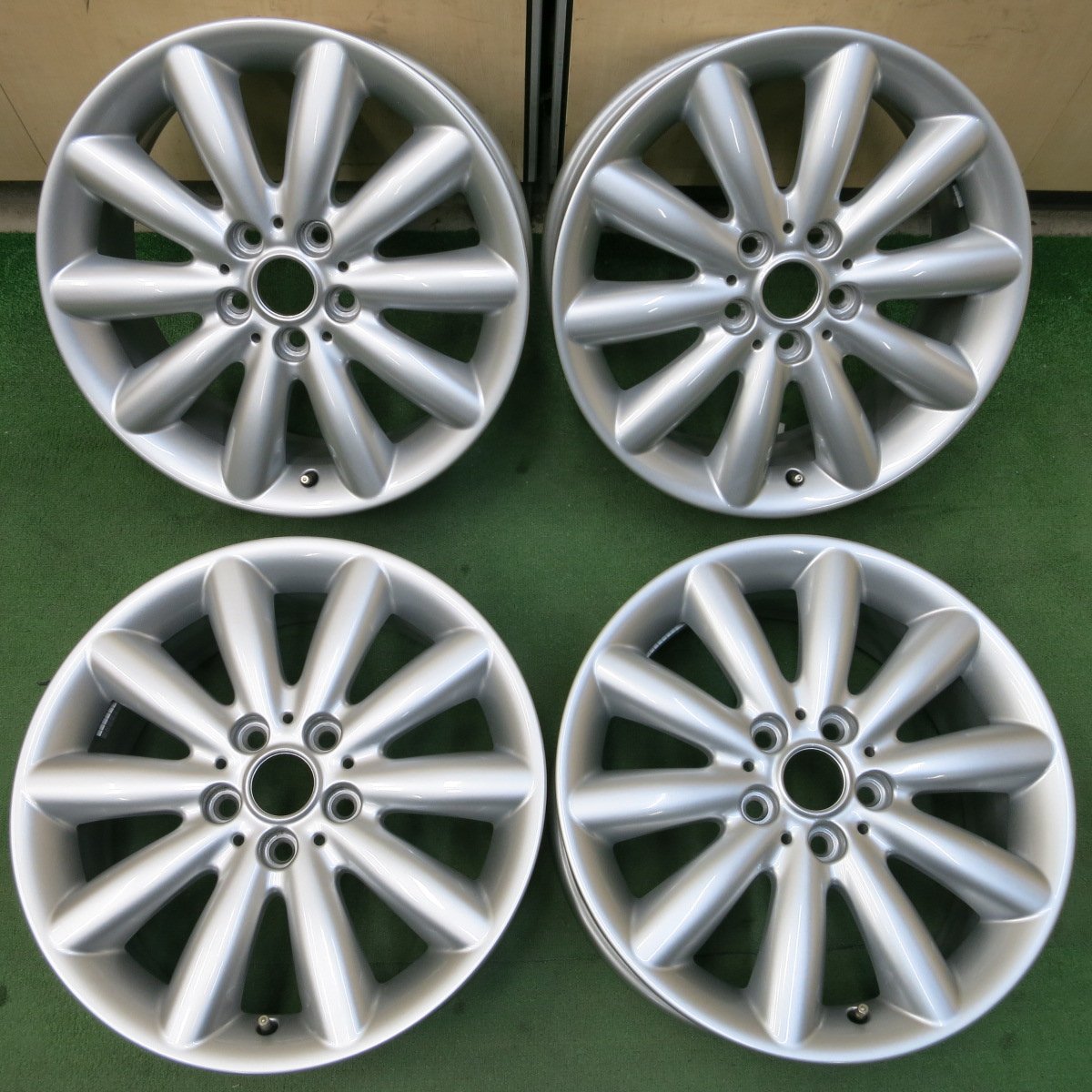 送料無料]美品☆MINI ミニクーパーS コスモススポーク F55 F56 純正