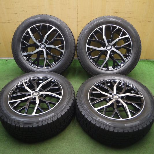 *送料無料* バリ溝!9分★スタッドレス 215/60R17 ダンロップ ウインターマックス WM01 STRANGER ストレンジャー PCD114.3/5H★4022707Hス