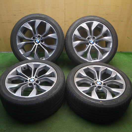 *送料無料* 4本価格!22年★BMW X3 F25 純正 OP 245/45R19 275/40R19 ファルケン アゼニス FK510 19インチ PCD120/5H★4020907Hノ