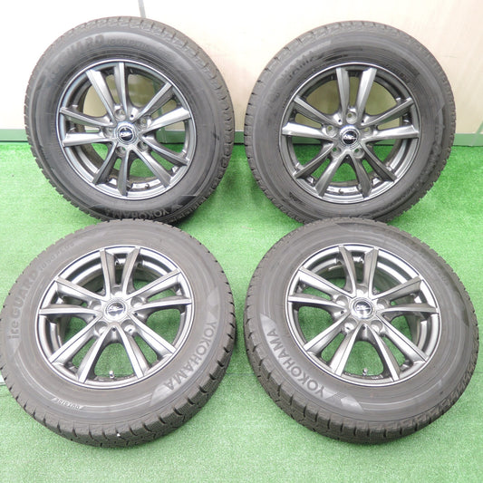 [送料無料]バリ溝！キレイ！9.5分★スタッドレス 195/65R15 ヨコハマ アイスガード iG50 プラス NIRVANA NV ニルバーナ ニルヴァーナ PCD114.3/5H★3101901TNス