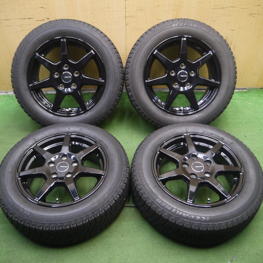 *送料無料* バリ溝!ほぼ10分★ミニ 等 TECMAG 175/65R15 スタッドレス ブリヂストン アイスパートナー テクマグ 15インチ PCD112/5H★4021914Hス