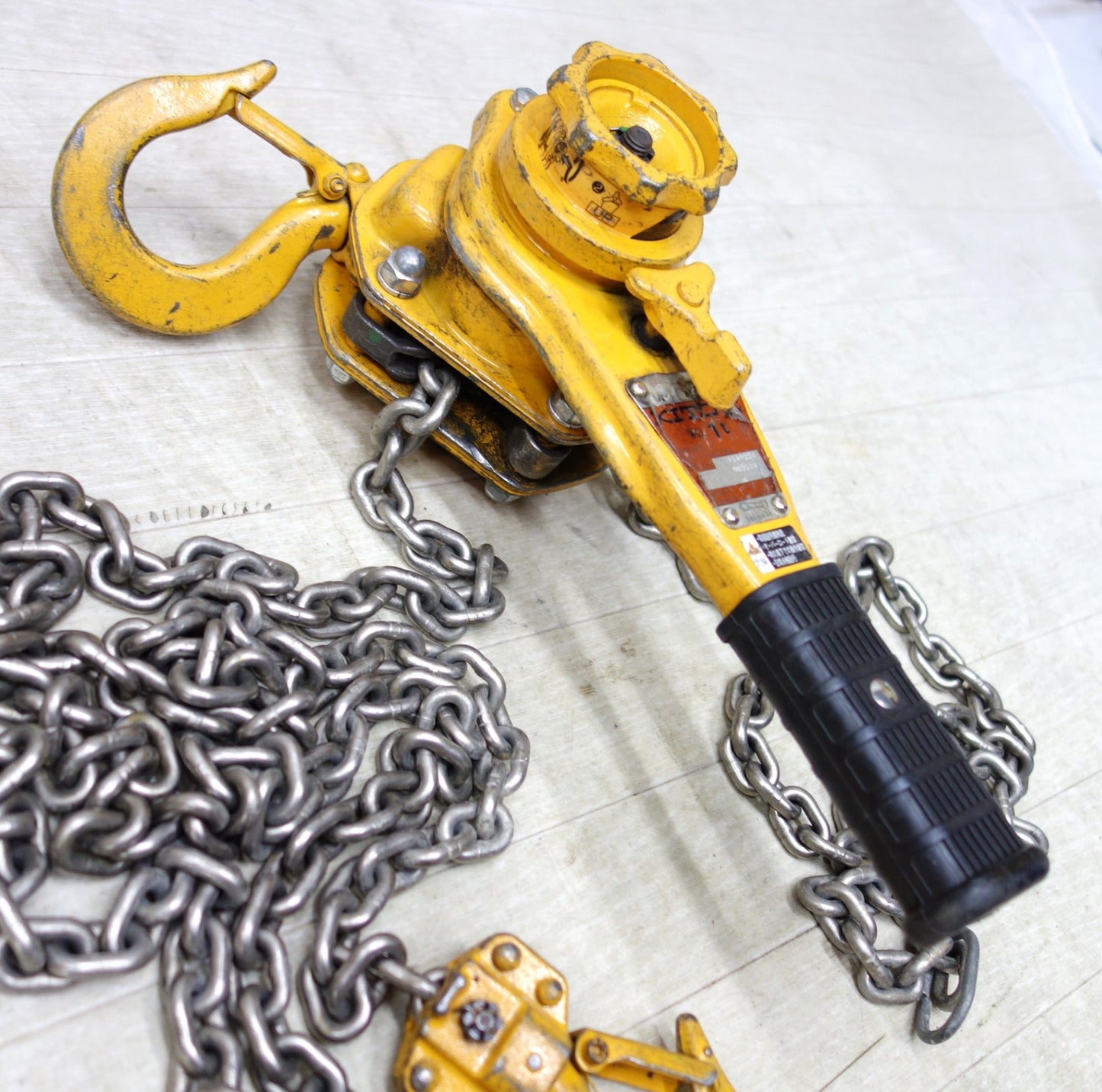 [送料無料] ◆KITO キトー レバーブロック LB010 L5形 1t CHAIN V-5.6×15.7mm ガッチャ 1トン◆