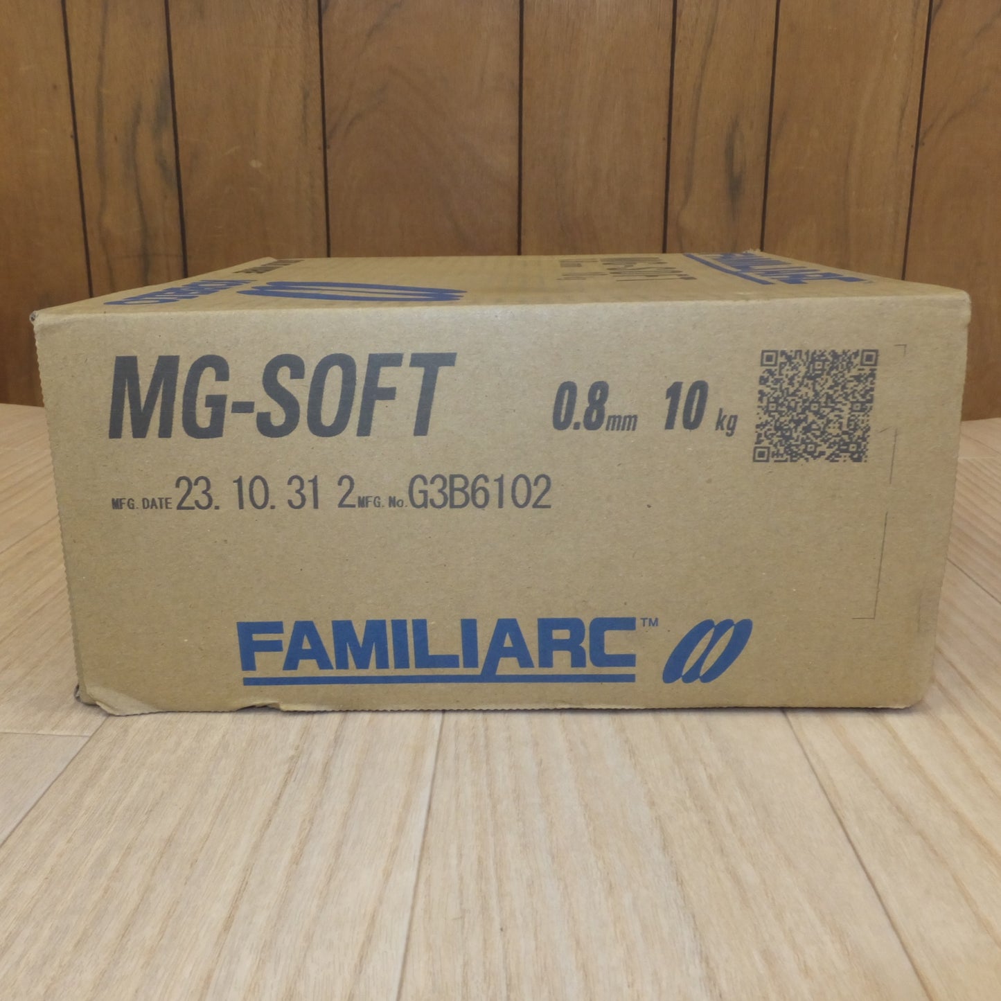 [送料無料] 未使用★神戸製鋼所 KOBELCO 軟鋼ソリッドワイヤ FAMILIARC MG-SOFT 0.8mm 10kg(3)★