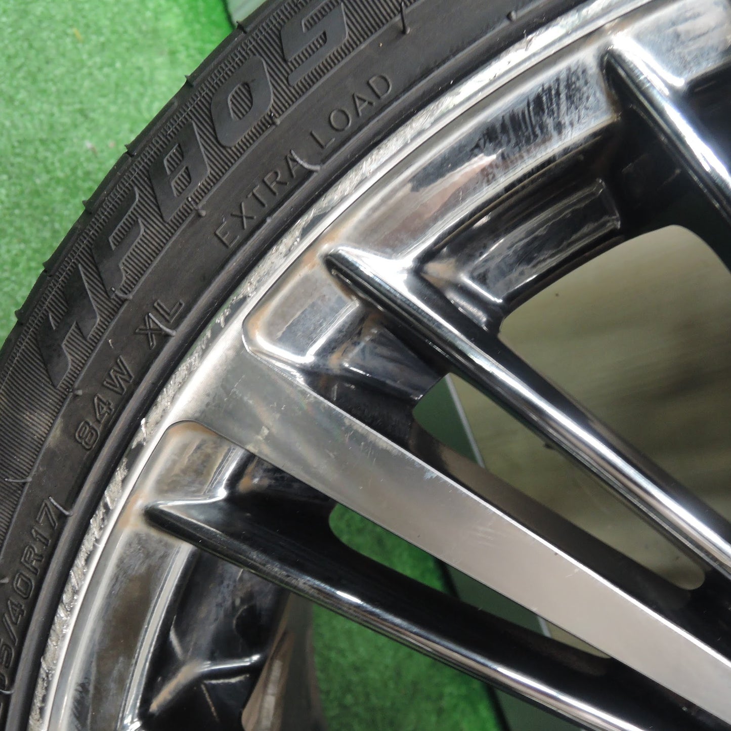 [送料無料]キレイ★205/40R17 EXPLORER エクスプローラー ハイフライ HF805 17インチ PCD100/4H★3111001TNノ