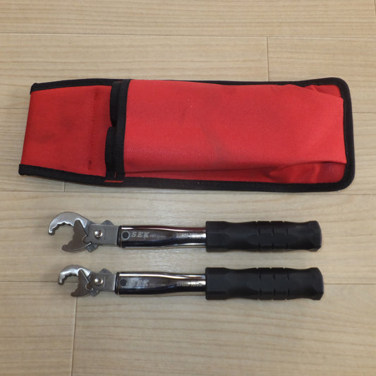 [送料無料] ★スエカゲツール SEK フレアラチェットトルクレンチ FRT-1718N FRT-2238N　17MM-18Nm 22MM-38Nm　セット★